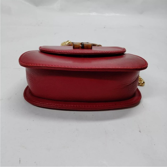 Gucci Bamboo Super Mini Bag pink reddish - Picture 7 of 8
